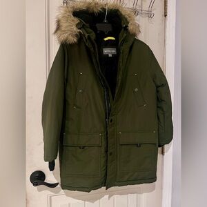 Michael Kors Kids boys Olive Green Puffer Jacket